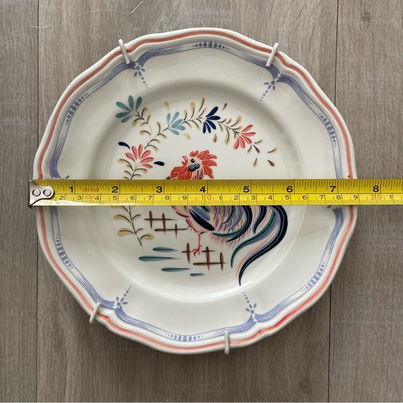 Longchamp France, Chanticleer Rooster Plate Howard’s Kaplan French Country Store - Picture 5 of 5